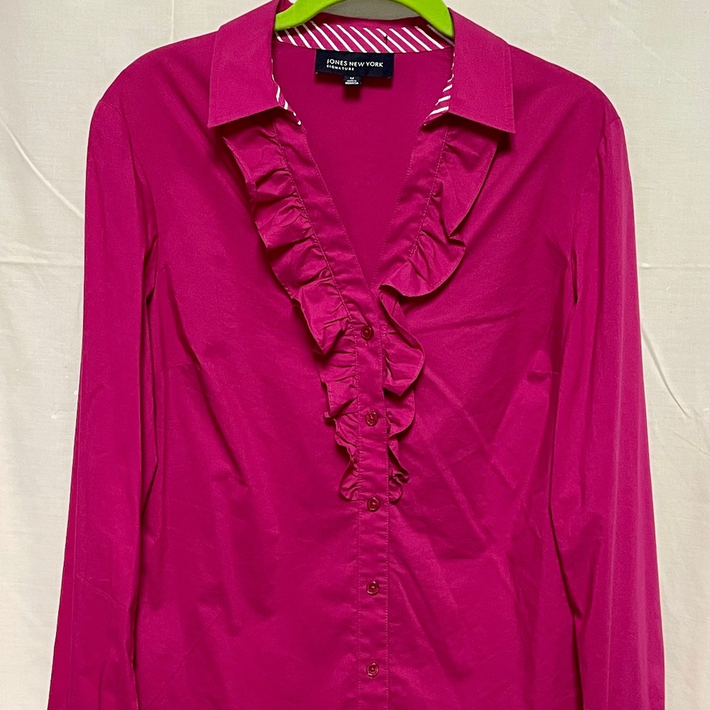 Jones New York Pink Blouse